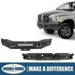 Hooke Road Steel Front Bumper Rear For Ram 2500/3500 2006 2007 2008 2009. Fixed Price $499.68.