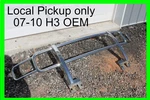 Local Pickup Only 07-10 Hummer H3 Front Chrome Steel Brush Guard. Fixed Price $599.99.