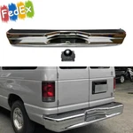 New Fits 1992-2014 Ford Econoline Van Chrome Rear Step Bumper Assembly Completed. Fixed Price $255.99.