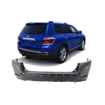 Bumper Cover For 2011-2013 Toyota Highlander 521590E907 TO1100289 Rear Primed. Fixed Price $259.28.