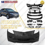 Front Complete Bumper Kit W/ Grille Fog For 2015-2018 Lincoln Mkc. Fixed Price $1192.99.