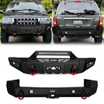 Vijay For 1999-2004 Jeep Grand Cherokee Wj Front/rear Bumper With Led Lights. Fixed Price $519.99.