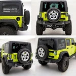 Rock Crawler Full Width Rear Bumper Heavy Duty For 07-18 Jeep Jk Wrangler. Fixed Price $518.66.