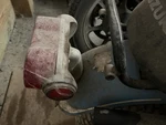 Suzuki RV90 Back Rear Fender Tail Light Lamp Mud Guard. Fixed Price $220.50.