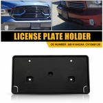 Front Bumper License Plate Holder Frame Bracket For 2013-2018 Dodge 1500. Fixed Price $18.99.