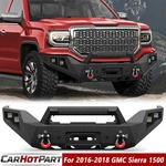 Longsun Front Bumper For 2016-2018 Gmc Sierra 1500 W/ Winch Plate &sensor Holes. Fixed Price $515.00.