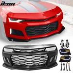 Fits 10-13 Chevy Camaro ZL1 Style Front Bumper Cover Headlight Clear Fog Lights. Fixed Price $1150.79.