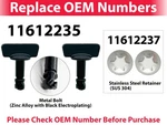 Hitch Cover Bolts For 2015-2024 Tahoe Yukon Traverse Denali 11612235 11612237. Fixed Price $24.90.