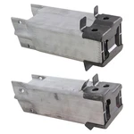 For Chevy Malibu 2013-2015 Bumper Brackets Front, Driver And Passenger Side Pair. Fixed Price $145.47.