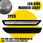 Auxito Led Rear Full Side Marker Smoked Bumper Fit Light 2010-2014 Mustang. Fixed Price $21.84.