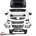 For Toyota Yaris Ia/sedan 2017-2020 Front Bumper&headlights&grille W/o Hole Kit. Fixed Price $698.99.