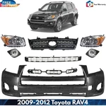 Front Bumper Cover Fascia & Grille Assembly Kit For 2009-2012 Toyota RAV4. Fixed Price $423.87.