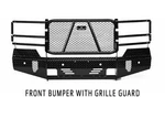 New Ranch Hand FSC22HBL1 Front Bumper With Grille Guard Fits Silverado 1500. Fixed Price $1894.95.