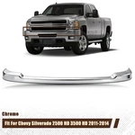Chrome Front Upper Bumper Cover For 2011-2014 Chevy Silverado 2500HD 3500HD. Fixed Price $218.99.