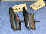 1970 1971 1972 Barracuda Rear Bumper Guard Mopar E-body Pn 2962316. Fixed Price $19.99.
