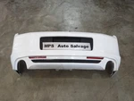 2013-2014 Mustang Gt S197 5.0L Oem White Rear Bumper Cover No Park Sensor B11. Fixed Price $270.00.
