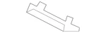 Genuine Nissan Bumper Cover Bracket G5114-EM3MA. Fixed Price $80.20.