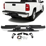 Complete Chrome Rear Bumper For 1999-2007 Chevy Silverado Gmc Sierra 1500 2500. Fixed Price $164.00.