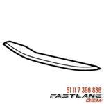 2016-2019 Bmw Right Rod Finisher New Oem 51 11 7 396 836. Fixed Price $76.05.