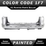 New Painted *1F7 Silver* Rear Bumper Cover Fascia For 2010-2024 Toyota 4RUNNER. Fixed Price $440.99.
