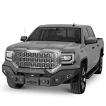 Fit 2016-2018 Gmc Sierra 1500 Front Bumper Reinforcement W/ Winch Plate & Light. Fixed Price $499.00.