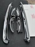 58-59-60-61-62 Corvette Gm 6PC 3799991 3799993 Upper Lower Corner Grill Molding. Fixed Price $2530.00.