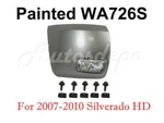Painted WA726S Front Bumper End Fog Light Bolt Rh 4PC For Silverado 2500HD 07-10. Fixed Price $128.66.