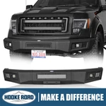 Hooke Steel Off-road Front Bumper W/ Led Light 2009-2014 Ford F-150. Fixed Price $499.16.