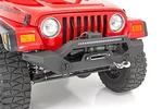 Rough Country Rock Crawler Front Winch Bumper Black For Jeep Wrangler Tj 10595. Fixed Price $591.73.