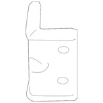 Genuine Gm 2006-2010 H3T Front Bumper Impact Bar Brace 15195208. Fixed Price $65.83.