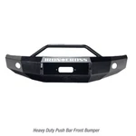 Iron Cross Push Bar Front Bumper 22-425-08-MB Fits 2008-2010 Ford F250/350/450. Fixed Price $720.00.