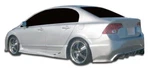 Duraflex Fits 2006-2011 Honda Civic 4DR I-spec Rear Bumper Cover Piece. Fixed Price $366.85.