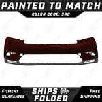 New Painted *3R0 Crimson* Front Bumper Cover For 2011-2013 Toyota Highlander. Fixed Price $390.99.