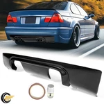 Rear Bumper Diffuser 2-TONE Carbon Fiber Csl Style For 01-06 Bmw E46 M3 Coupe. Fixed Price $78.40.