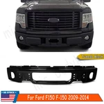 Tuxedo Black Steel Front Bumper W/fog Light Hole 2009-2014 Ford F150 F-150. Fixed Price $287.89.
