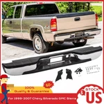 Chrome Rear Step Bumper For 1999-2007 Chevy Silverado Gmc Sierra W/o Sensor Hole. Fixed Price $94.99.
