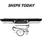 New Complete Chrome Rear Bumper Assembly For 1992-1999 Suburban Yukon. Fixed Price $349.88.