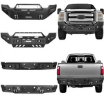 2011-2016 Ford F250 F350 Front Rear Bumper W/led Light Winch Plate D-ring. Fixed Price $359.55.