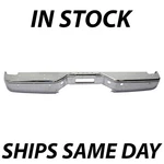 New Chrome Steel Rear Bumper Face Bar For 2004-2014 Nissan Titan Pickup W/ Park. Fixed Price $237.19.