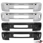 Chrome/black Front Bumper Face Bar For Chevrolet Silverado 2500HD/3500HD 2015-19. Fixed Price $174.44.