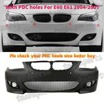 Bumper Cover With Pdc Holes 23MM For Bmw E60 E61 525I 530I 550I 2004-07 M5 Style. Fixed Price $435.00.