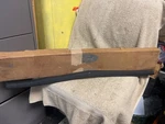 Nos Ford D4AZ-17C829-B 1969-74 Galaxie Front Black Bumper Pad. Fixed Price $99.00.