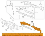 Gm Oem 07-13 Avalanche Rear Bumper Components-step Pad 15790502. Fixed Price $278.49.