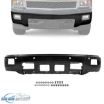 Black Front Bumper Face Bar W/ Sensor Hole For Chevrolet Silverado 1500 2014-15. Fixed Price $125.00.