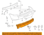 Chrysler Oem 07-10 Patriot Rear Bumper Components-absorber 5116367AB. Fixed Price $127.72.