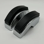 ++new++ Porsche 911 912 Front Bumper Pair W/ Rubber Pad Non-s Trim Guards. Fixed Price $265.00.