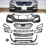 For 2013-2016 Hyundai Santa Fe Sport Front Bumper Cover Kit W/grille/foglight. Fixed Price $519.98.