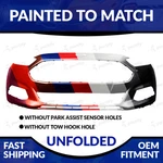 New Painted To Match Unfolded Front Bumper 2013 2014 2015 2016 Ford Fusion. Fixed Price $276.99.