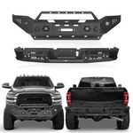Hooke Road Textured Steel Front Bumper Rear For Ram 2500/3500 2019-2024. Fixed Price $459.99.