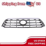 Chrome Front Upper Bumper Grille For 2008-2010 Toyota Highlander TO1200306. Fixed Price $105.99.
